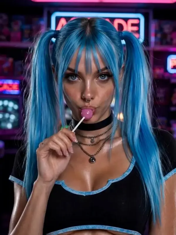 Horny at the Arcade – Candy Shorts episode 1 frame